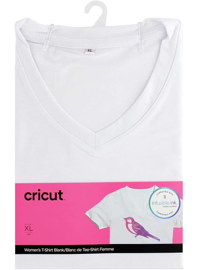 Cricut Women'S T Shirt Blank V Neck Xl