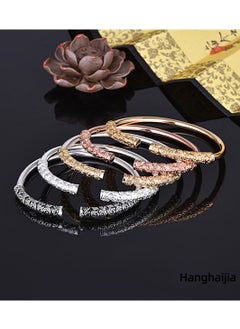 Hanghaijia Unisex Vintage Monkey King Wukong Gold band  style forever Bracelet  - Image 4