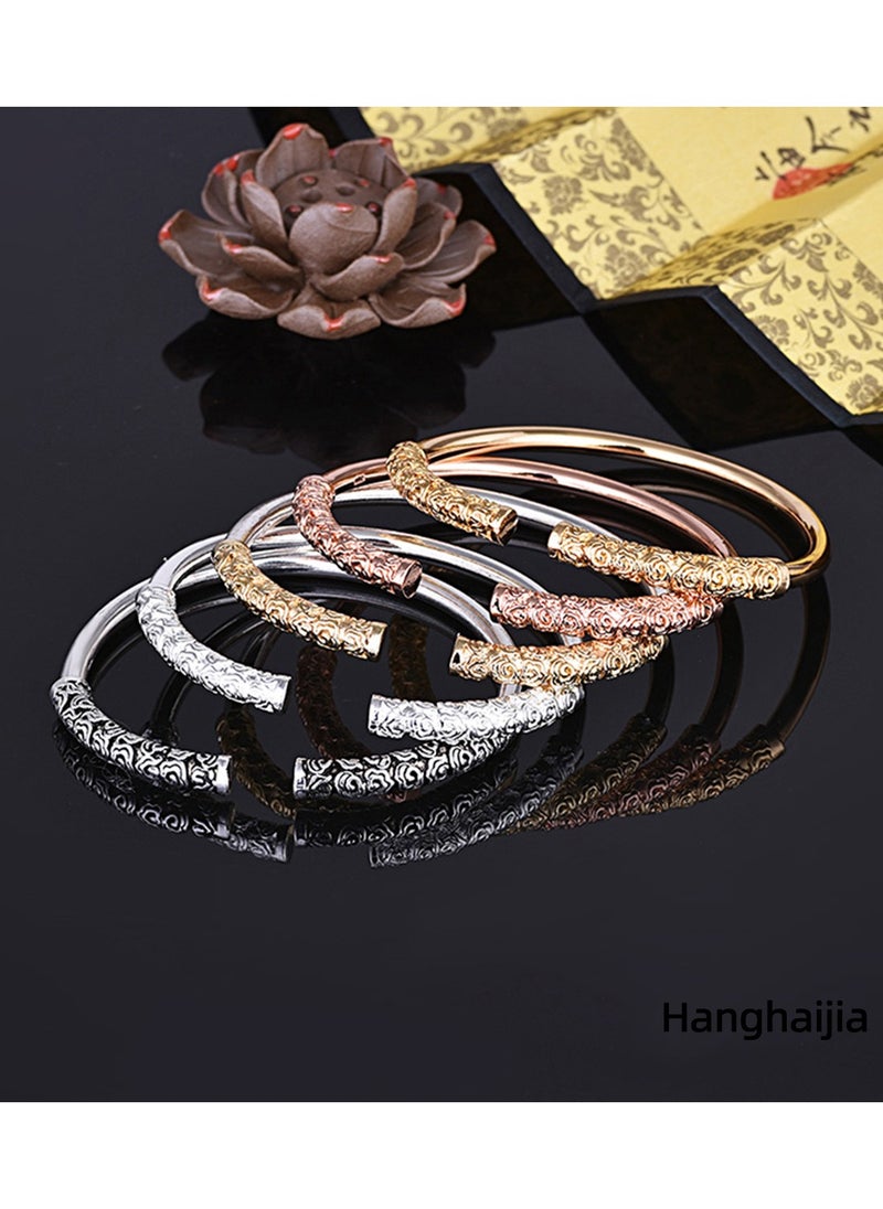 Hanghaijia Unisex Vintage Monkey King Wukong Gold band  style forever Bracelet  - Image 4