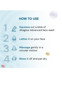 Ahaglow FACE WASH 200GM  - Image 2