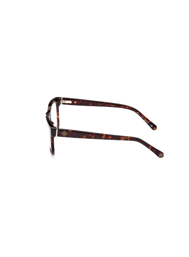 GANT Ga3283 Square Acetate Frames For Men Size 53, Dark Havana - Image 2
