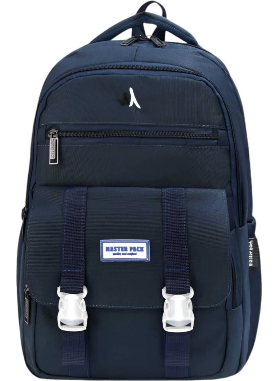 Tezzgelsin Unisex Waterproof Multi-Compartment Daily Backpack School Bag