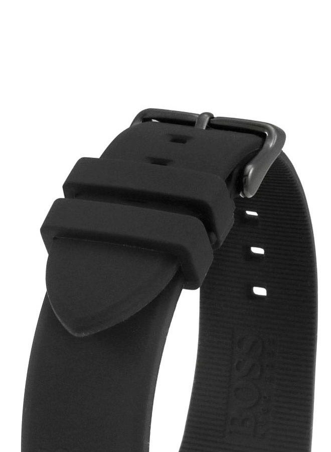 HUGO BOSS Men's Silicon Velocity Chronograph Watch 1513720 - Image 3