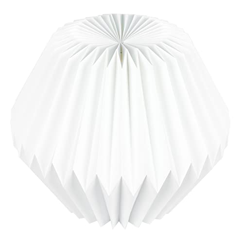 minkissy Nordic Style Geometric Lampshade Hanging Lamp Cover Paper Origami Light Shade for Home Office Hotel Bar Decoration 1259 Inch - Image 1