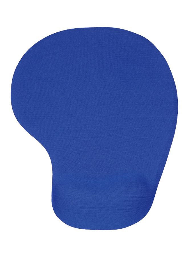 Loquat Wrist Support Mouse Pad Blue