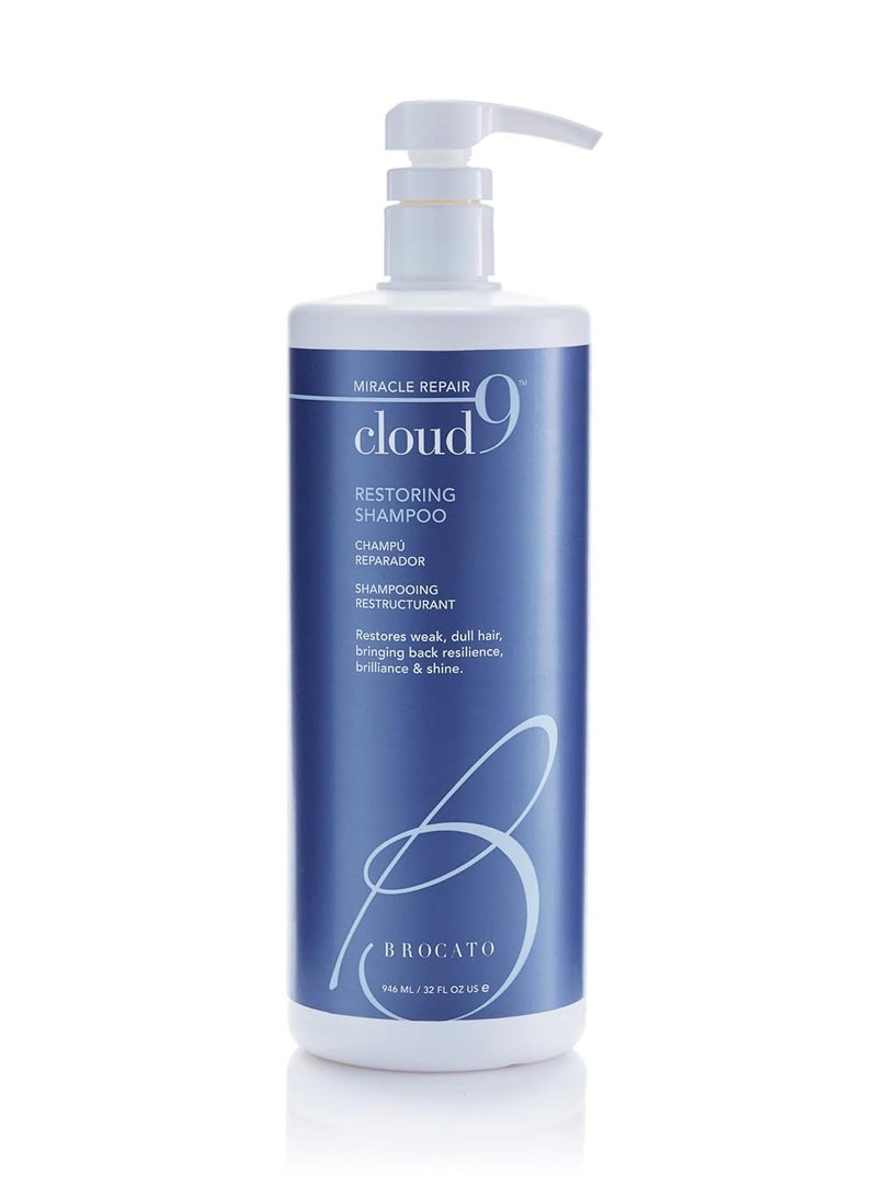 Brocato Brocato Cloud 9 Restoring Shampoo by Beautopia Hair: Miracle Repair Moisturizing & Revitalizing Shampoo - 32 oz  - Image 1