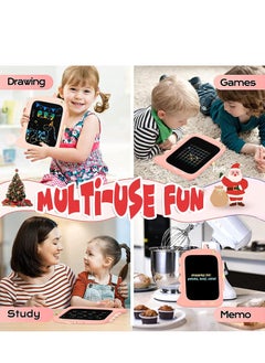 Generic 8.5 Inch LCD Writing and Drawing Tablet Toddler Travel Toys, Doodle Board Painting Pad as Birthday Gifts for 2-8 Years Old Kids (Pink)  - Image 4