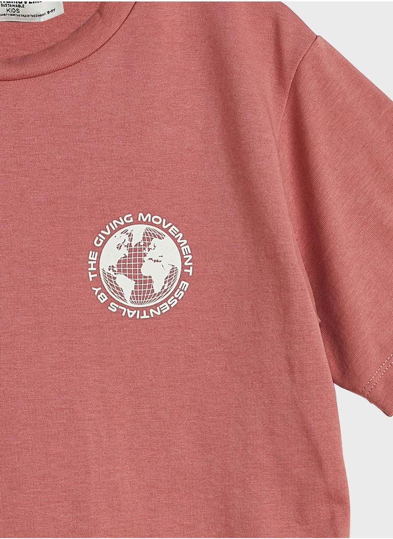 The Giving Movement - Regular Fit T-Shirt Print - Image 1