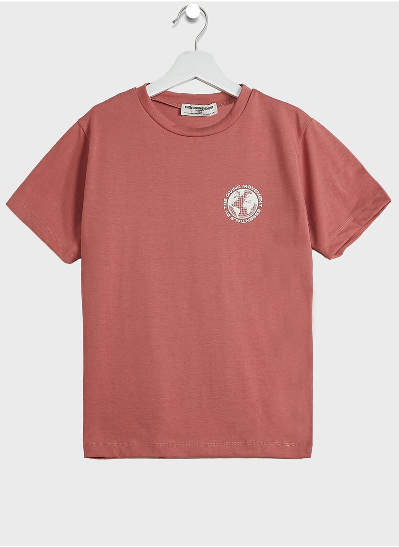 The Giving Movement - Regular Fit T-Shirt Print - Image 1