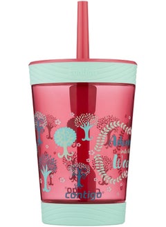 Contigo Contigo Spill-Proof Kids Tritan Straw Tumbler 14oz Pink  - Image 4