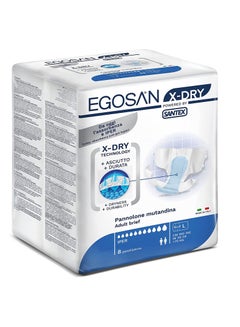 EGOSAN 9 Drop Adult All-in-One Diaper Medium 15 Pack