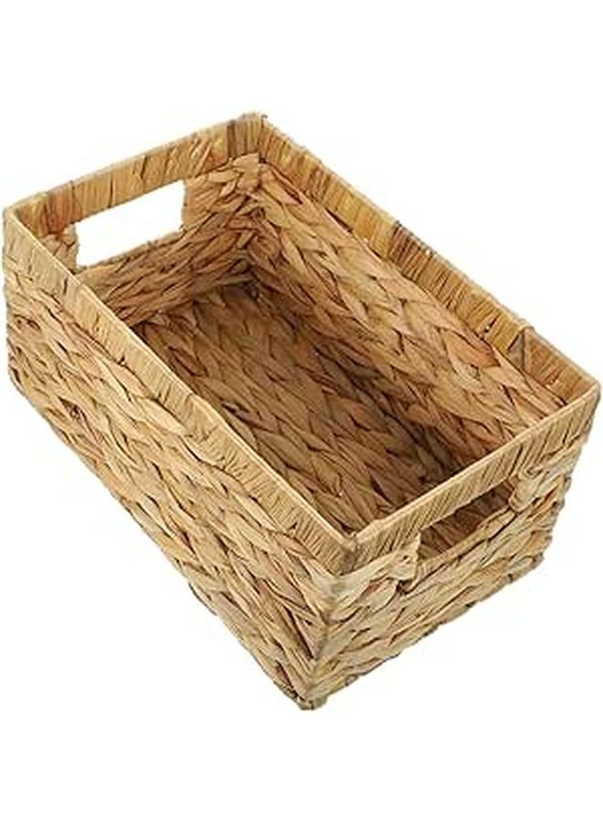 Large Woven Storage Basket Organizer For Home Office Nursery Clothes Toys Dried Bin - Image 1