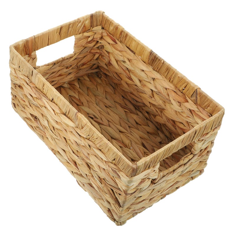 Large Woven Storage Basket Organizer For Home Office Nursery Clothes Toys Dried Bin - Image 2