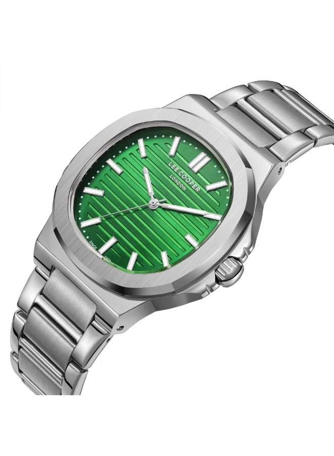 لي كوبر Men's Metal Analog Watch LC08016.370 - 45 mm