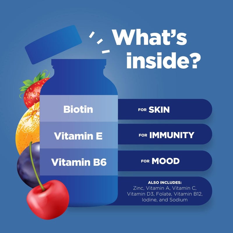 Phytoral Natural Multivitamin for Men Gummies with Zinc  Vitamin D C A  Biotin B6 B12 Full Health Supplement - Image 5