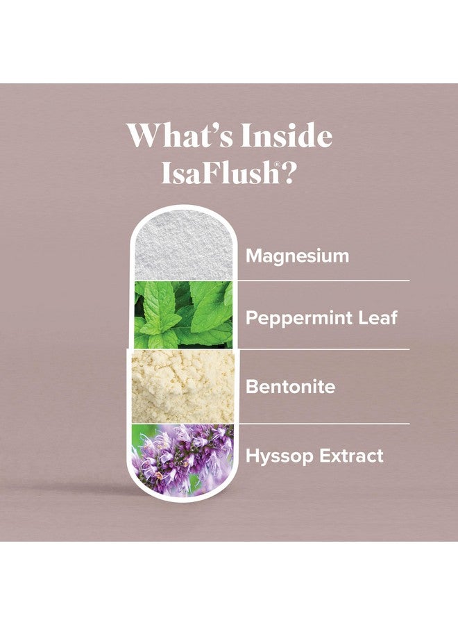 أيساجينيكس Isagenix IsaFlush - دعم هضمي لطيف مع معادن متوازنة تشجع على الانتظام - بدون ملينات قاسية - 60 كبسولة - Image 4