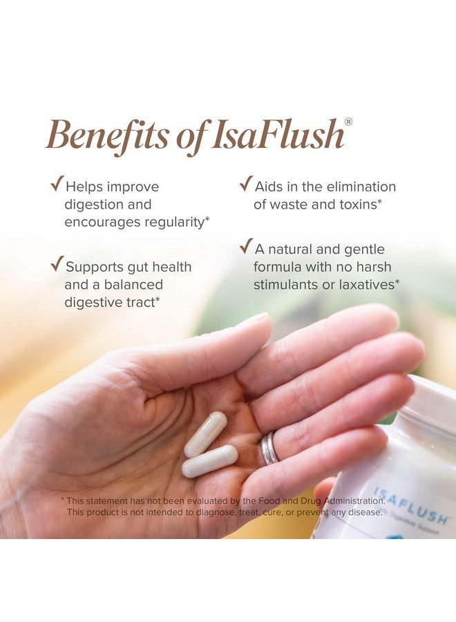 أيساجينيكس Isagenix IsaFlush - دعم هضمي لطيف مع معادن متوازنة تشجع على الانتظام - بدون ملينات قاسية - 60 كبسولة - Image 3
