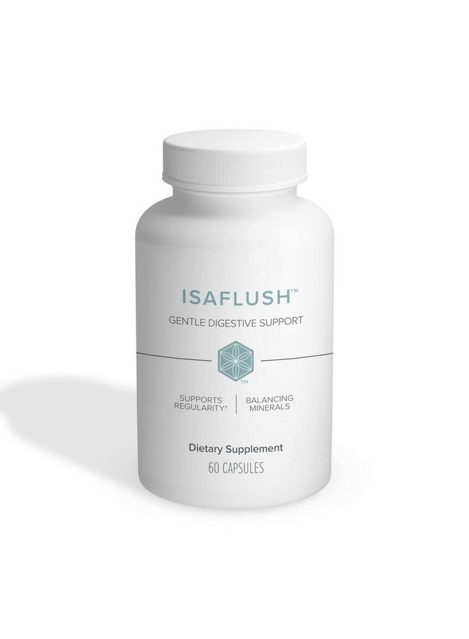 أيساجينيكس Isagenix IsaFlush - دعم هضمي لطيف مع معادن متوازنة تشجع على الانتظام - بدون ملينات قاسية - 60 كبسولة - Image 1