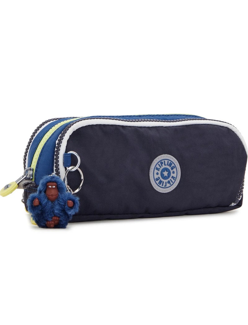 kipling Gitroy Large Unisex Pencase - Fantasy Blue Bl - Image 4