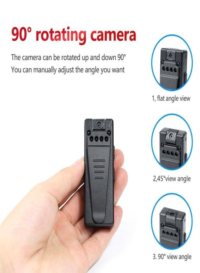 smars® HD Pocket Pen Camera 1080P Ultra HD Body Cam 90° Rotating Real time Audio Video Motion Detection Recording - Image 4