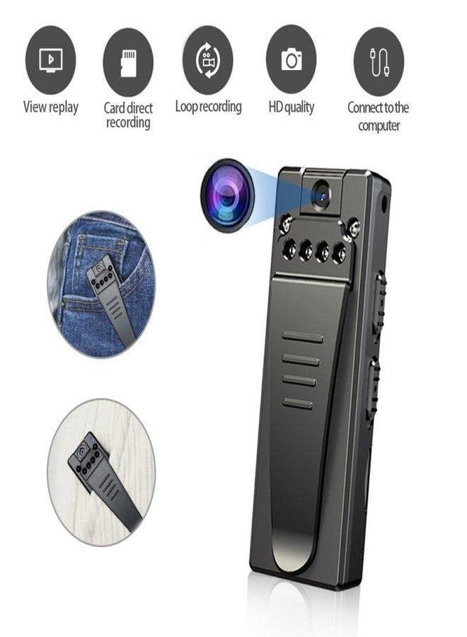 smars® HD Pocket Pen Camera 1080P Ultra HD Body Cam 90° Rotating Real time Audio Video Motion Detection Recording - Image 2