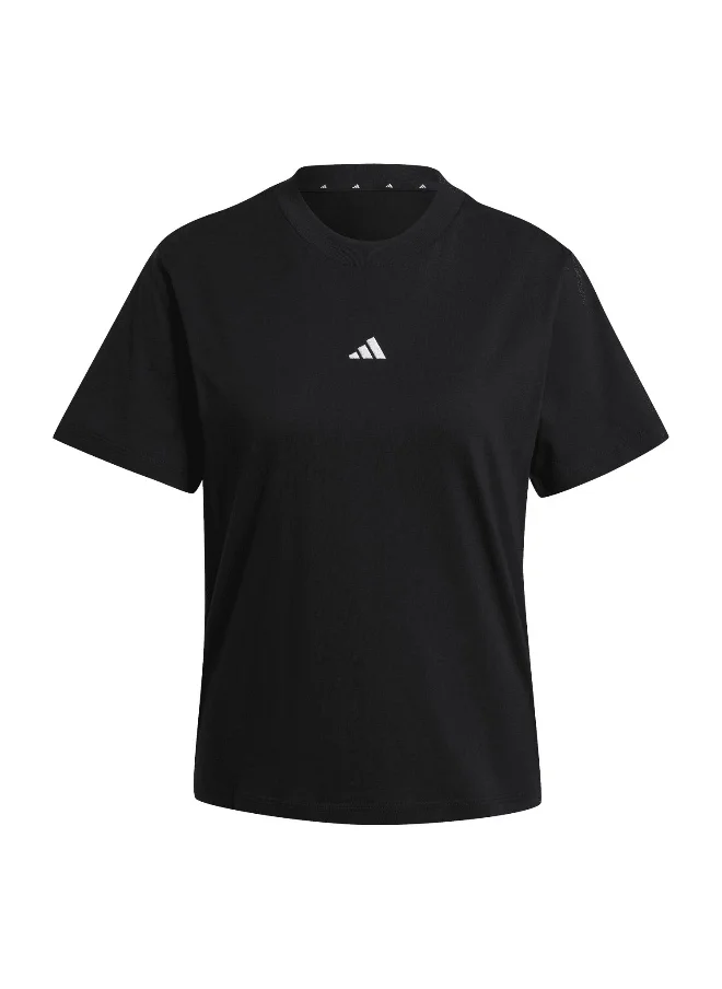 Adidas adidas essentials small logo cotton women t-shirt