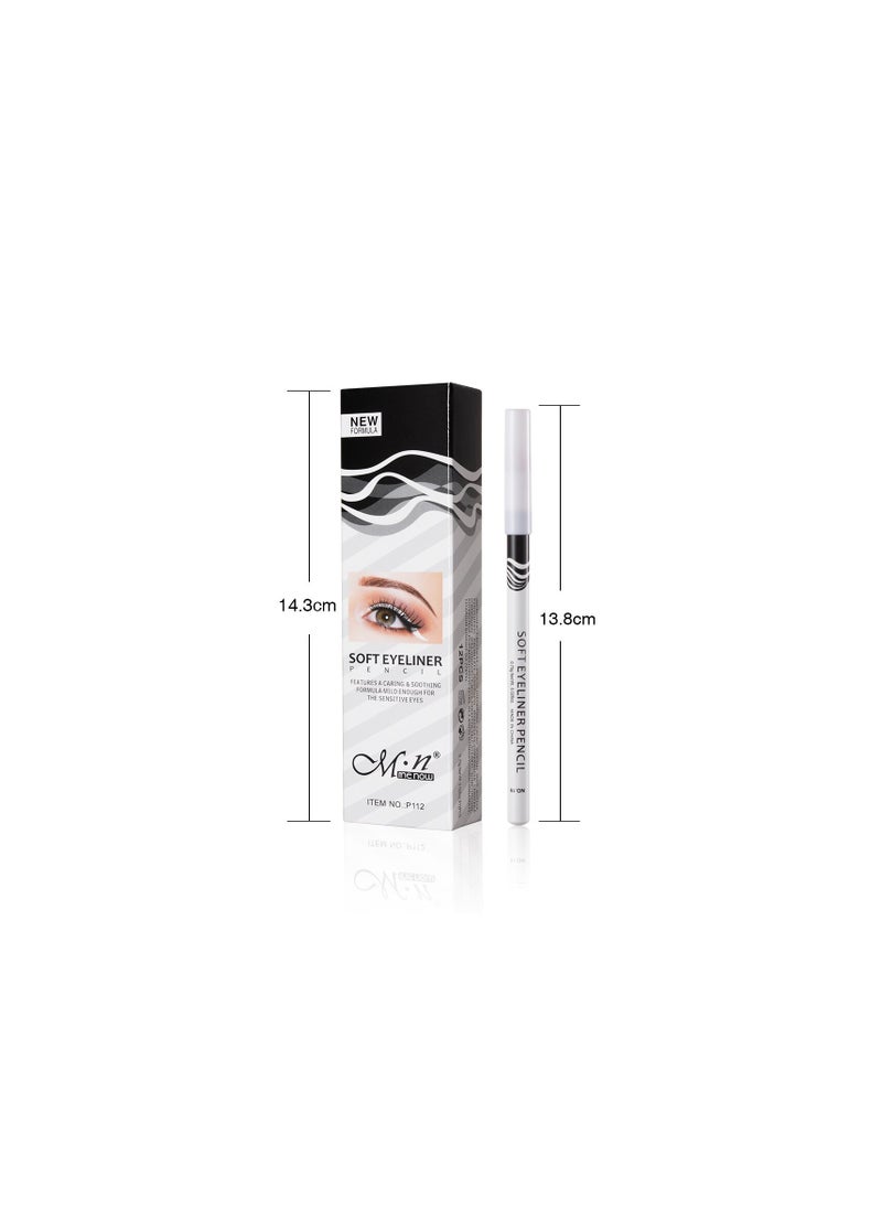 Me Now 12-Piece Soft White Eyeliner Pencil  - Image 5