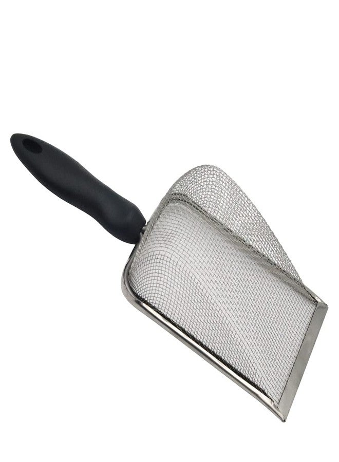 MODUODUO Reptile Sand Shovel Stainless Steel Fine Mesh Sand Substrate Scoop for Litter Cleaner Scooper for Sand Bedding - Image 3