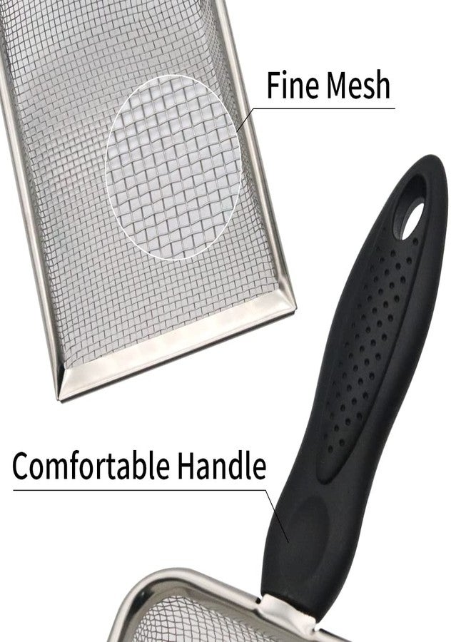 MODUODUO Reptile Sand Shovel Stainless Steel Fine Mesh Sand Substrate Scoop for Litter Cleaner Scooper for Sand Bedding - Image 4