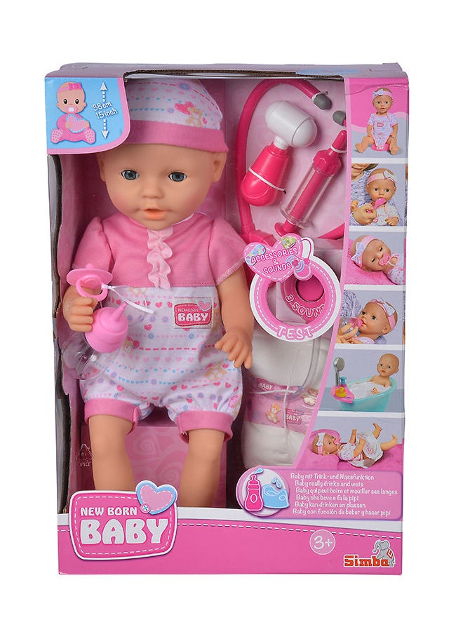 Simba Nbb Baby With Doctor Accessories  - Image 1