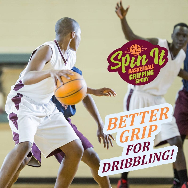 SPIN IT GRIPPING SOLUTION Spin-iT Basketball Hand Grip Spray - Use with Your Basketball Dribble Trainer - Basketball Grip Powder Replacement - Part of Your Basketball Accessories, Basketball Gear, Basketball Training 2 oz - Image 5