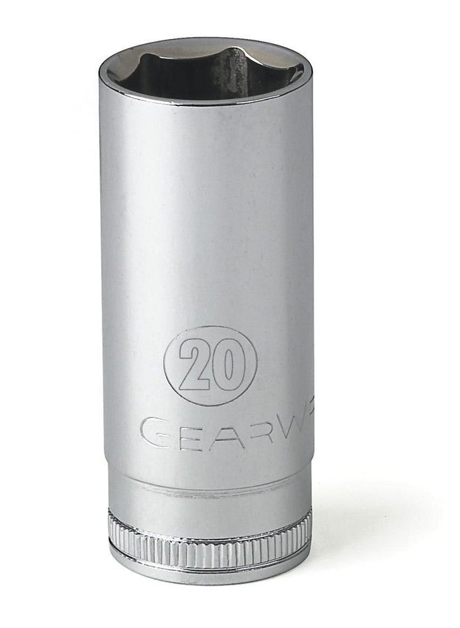 GEARWRENCH 3/8" Drive 6 Pt. Deep Socket, 20mm - 80406 - Image 1