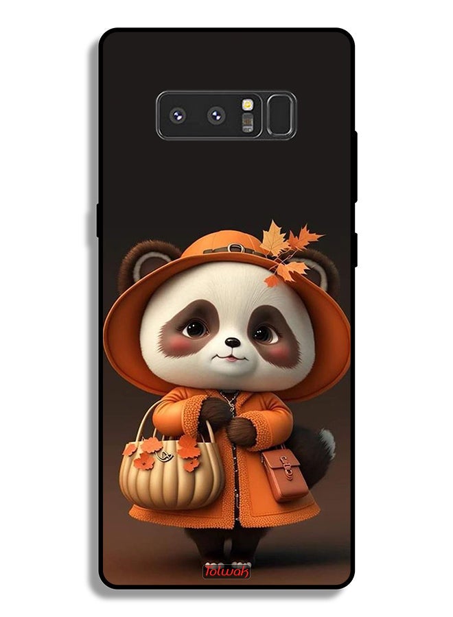 Tolwak Samsung Galaxy Note 8 Protective Case Cover Cute Panda Lady Style - Image 2