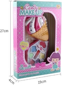 Generic Girls Makeup Set | Safe Ice Cream Shaped Little Girl Makeup Set | Cosmetics Set for Kids Toddler Girl Toys  - Image 5