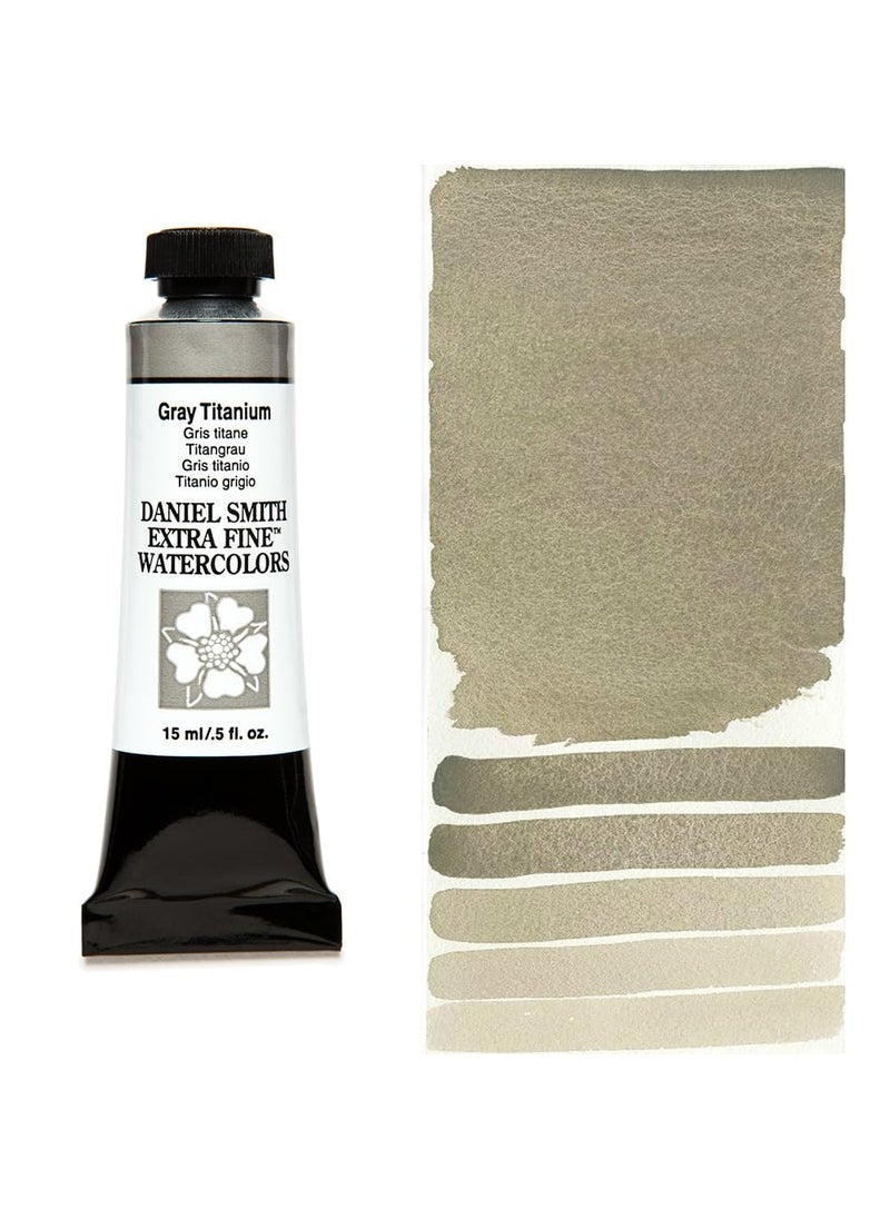 Daniel Smith - Daniel Smith Watercolor, 15 Milliliter Tube, Gray Titanium (284600241) - Image 1
