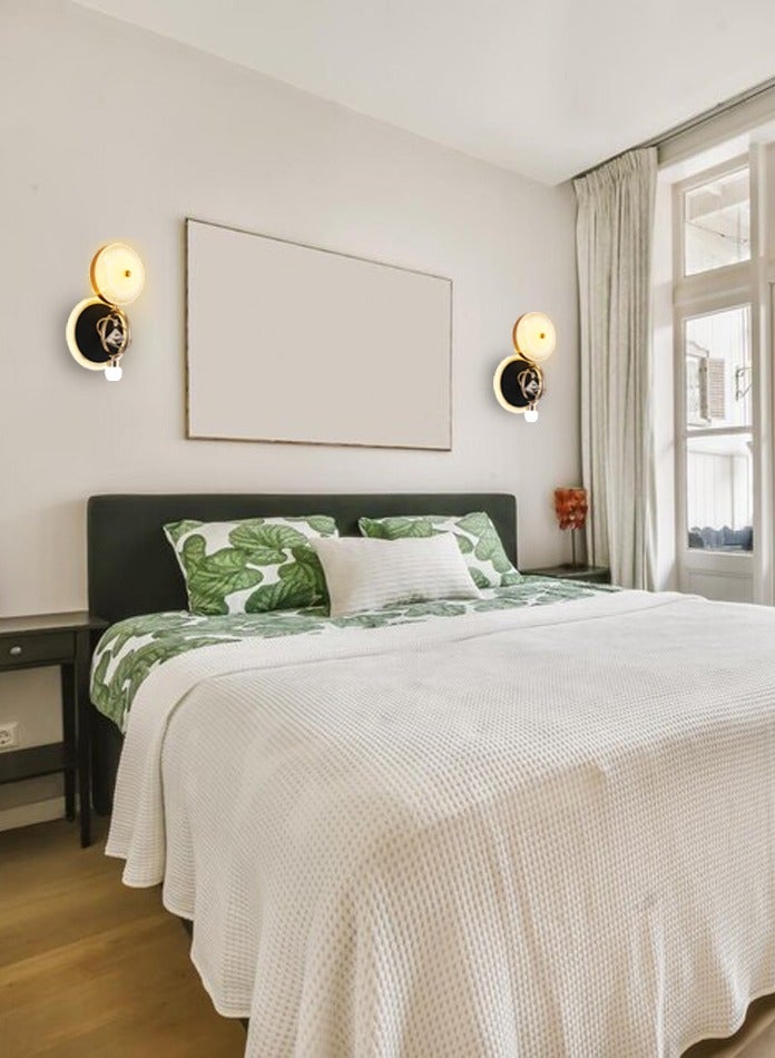 Vmax Modern Creative Gold Wall Hanging Lamp For Living Room Bedroom Balcony 3 Colour - Image 4