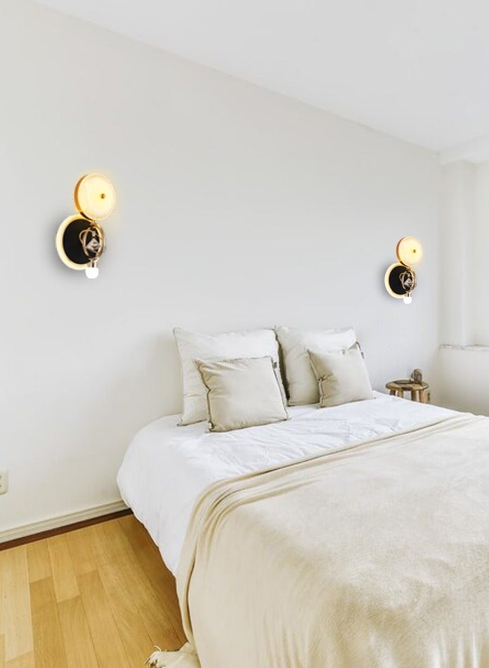 Vmax Modern Creative Gold Wall Hanging Lamp For Living Room Bedroom Balcony 3 Colour - Image 5