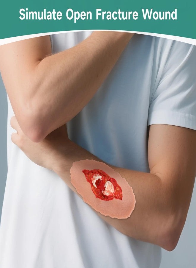 MedEduQuest Wound Packing Trainer, Open Fracture Wound Trainer, Wound Dressing Training Model for Medical Education, Third - Image 3