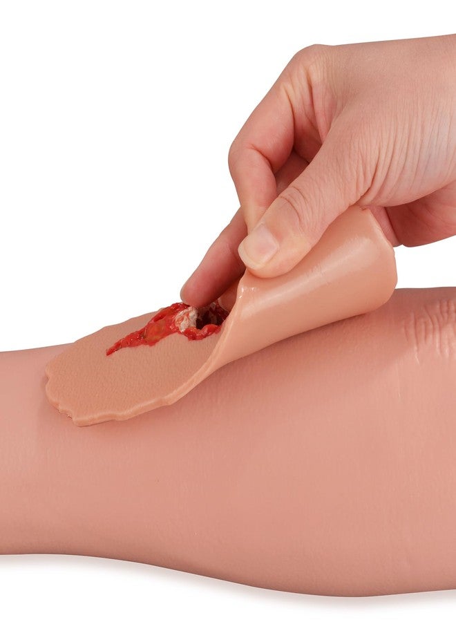 MedEduQuest Wound Packing Trainer, Open Fracture Wound Trainer, Wound Dressing Training Model for Medical Education, Third - Image 2
