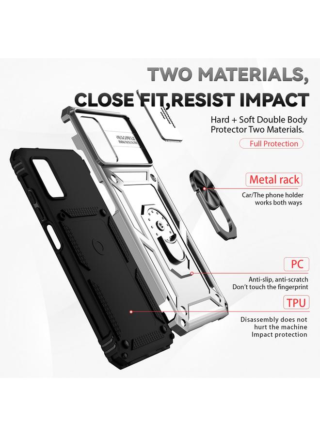 S-TOP Case For Samsung Galaxy A02s / A03s 166mm Sliding Camshield Holder Phone Case - Image 3