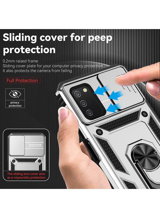 S-TOP Case For Samsung Galaxy A02s / A03s 166mm Sliding Camshield Holder Phone Case - Image 5