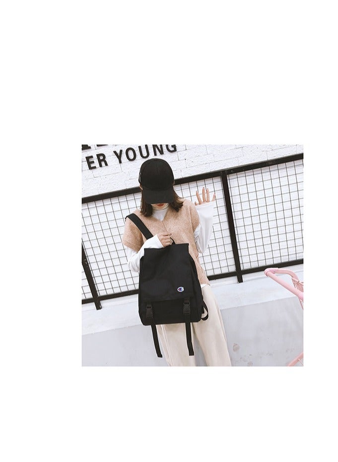 شامبيون 【موسم المدرسة】 حقيبة ظهر مدرسية ذات سعة كبيرة بسحاب ومطبوعة، حقيبة ظهر كلاسيكية للطلاب، حقيبة ظهر للكمبيوتر المحمول، حقيبة ظهر ملونة - Image 3