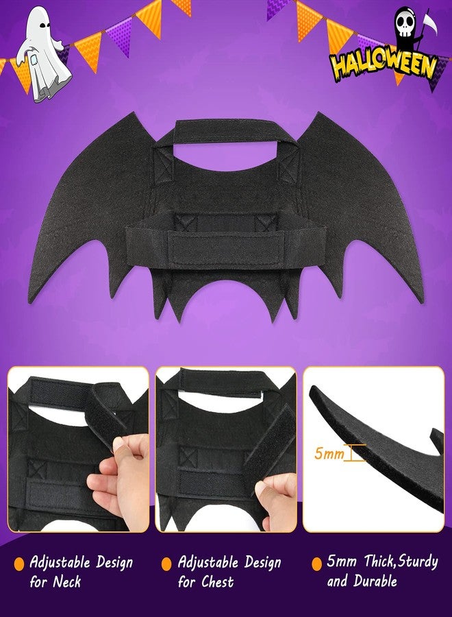 Rypet Dog Bat Costume - Halloween Pet Costume Bat Wings Cosplay Dog Costume Cat Costumes for Party M - Image 4
