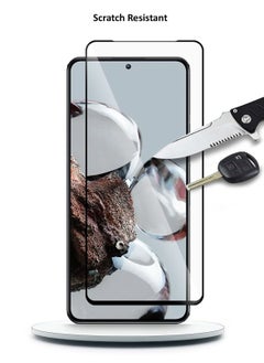Techie Techie Anti Reflection Anti Bubbles 9H Hardness 5D Tempered Glass Screen Protector For Xiaomi 12T / Xiaomi 12T Pro  - Image 3