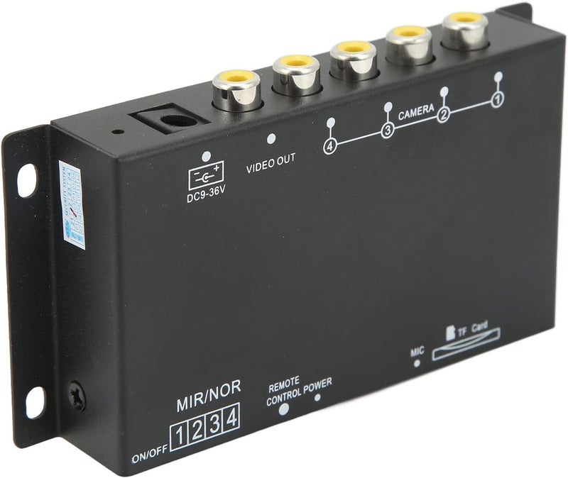 Vehicle Digital Video Recorder 4 Channel 720P DC9‑36V Fit for Mini MDVR for RV Truck Surveillance System - Image 4