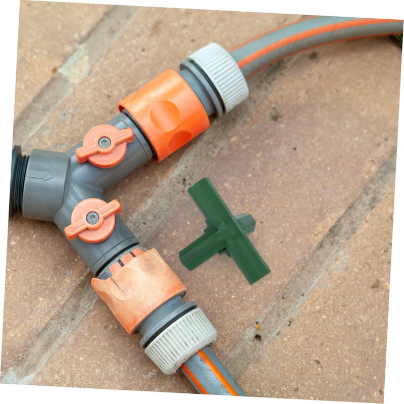 4 Way Greenhouse Frame Connectors 4PCS Sturdy Plastic Plant Support Joint Adapters - Image 5