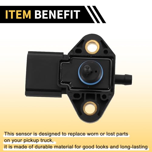 REPAIROCK 1 Pc Manifold Absolute Pressure Sensor for Ford F-150 2005-2008 for Ford F-250 F-350 Super Duty 2005-2010 MAP Sensor No.3F2E9G756AA/3F2Z9G756AC - Image 5