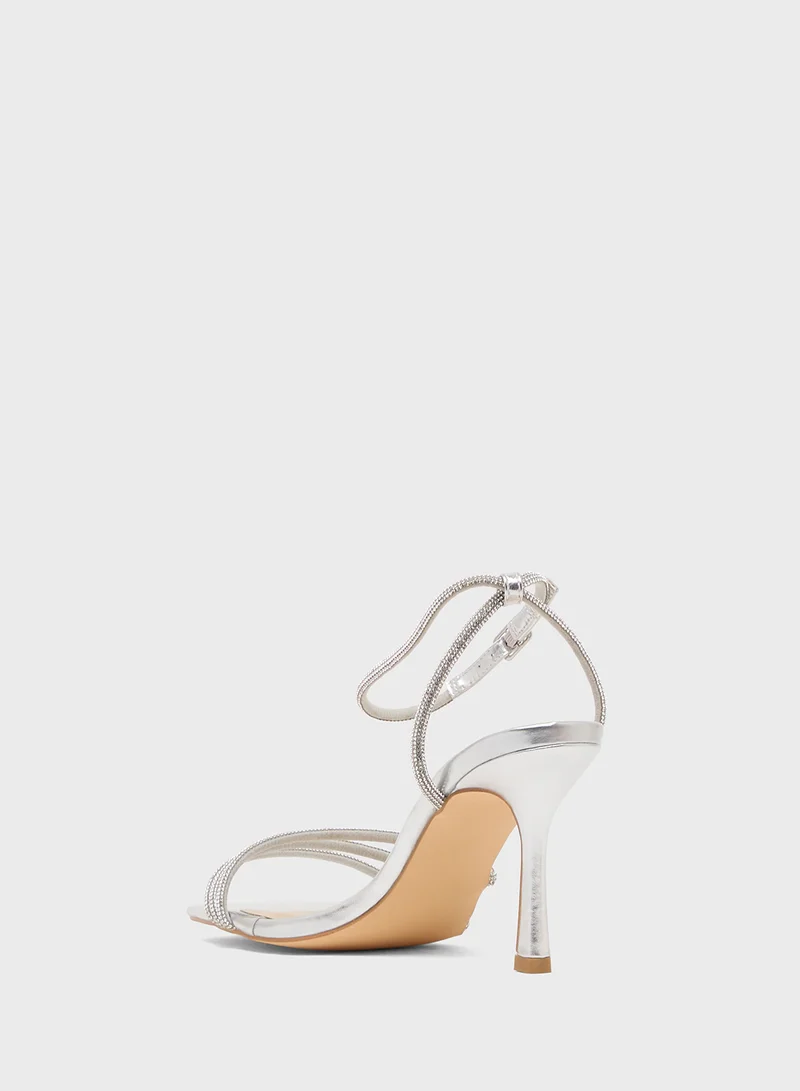 ترافل من نمشي Heeled Sandal With Ankle Strap