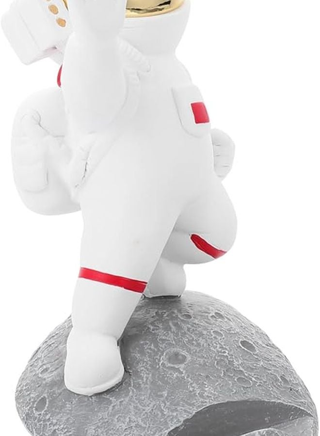Astronaut Phone Holder Spaceman Desktop Stand Mobile Phone Rack Home Office Decor - Image 1