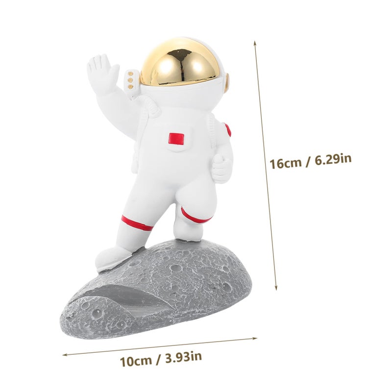 Astronaut Phone Holder Spaceman Desktop Stand Mobile Phone Rack Home Office Decor - Image 3